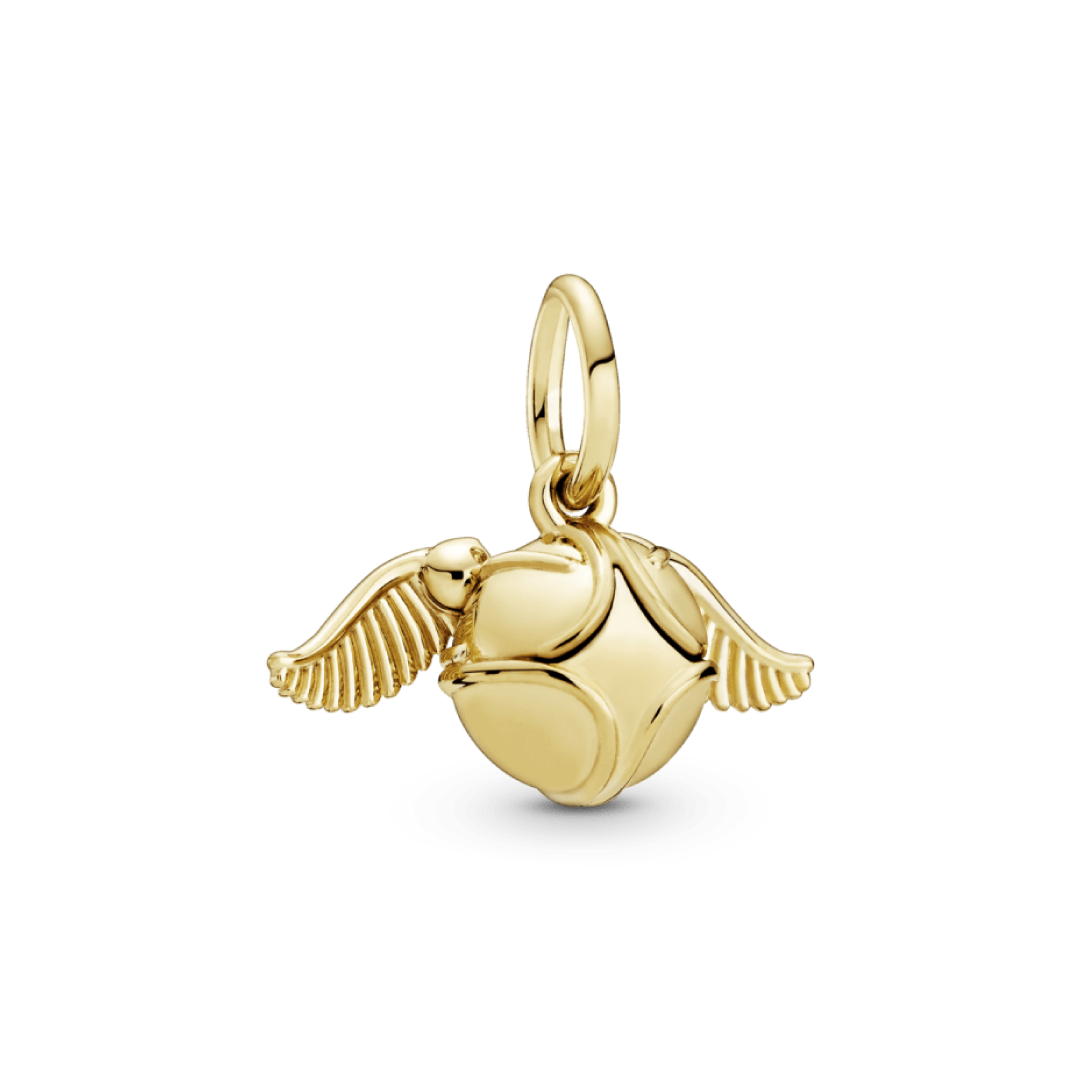 Golden Golden Snitch Charm