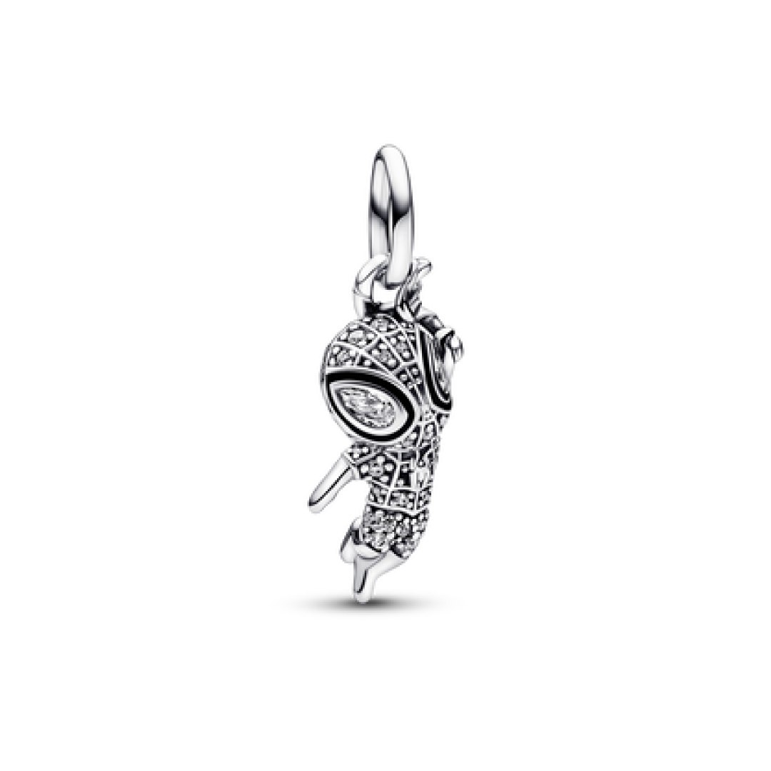 Silver Spiderman Charm