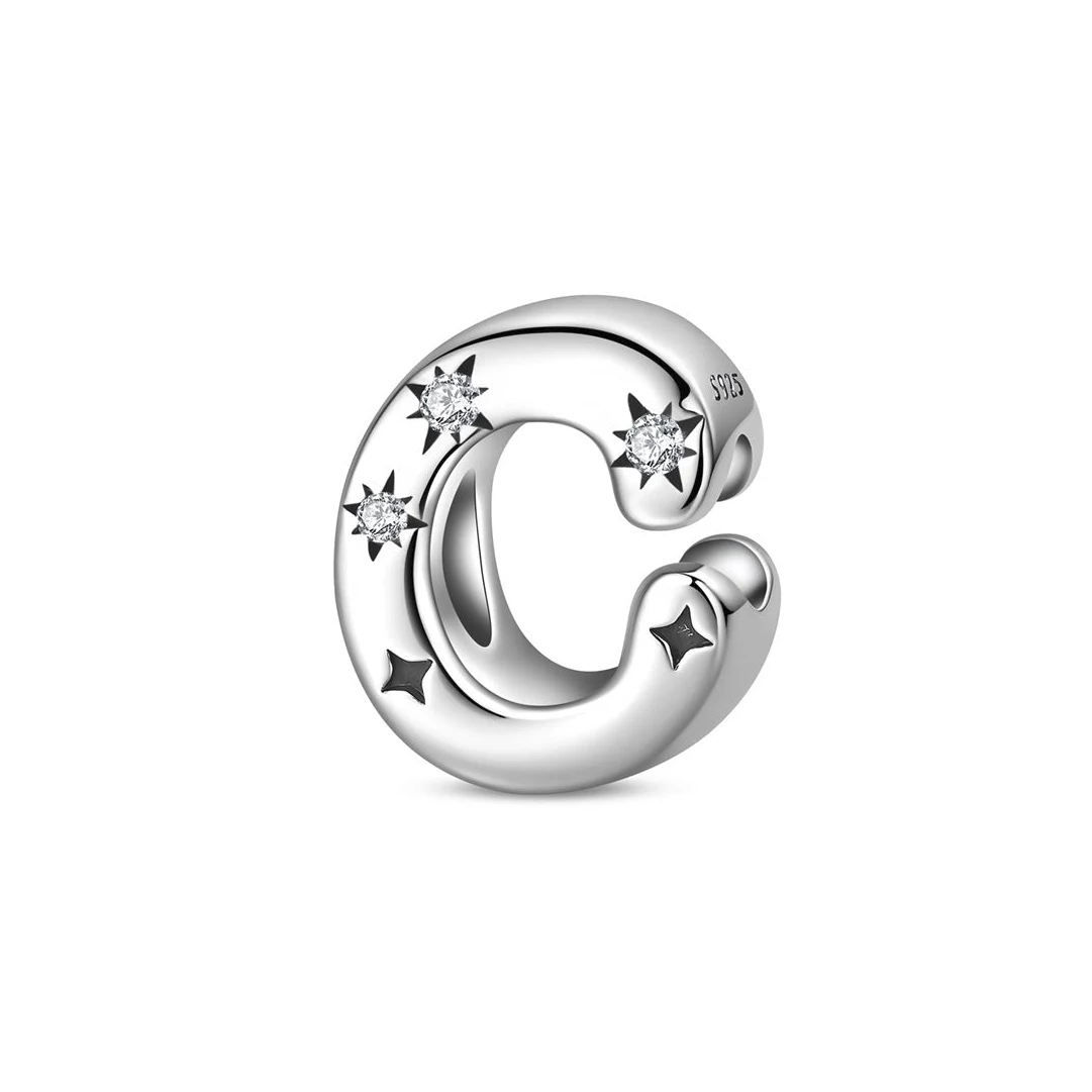 Stars Letter Charm