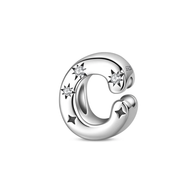 Stars Letter Charm