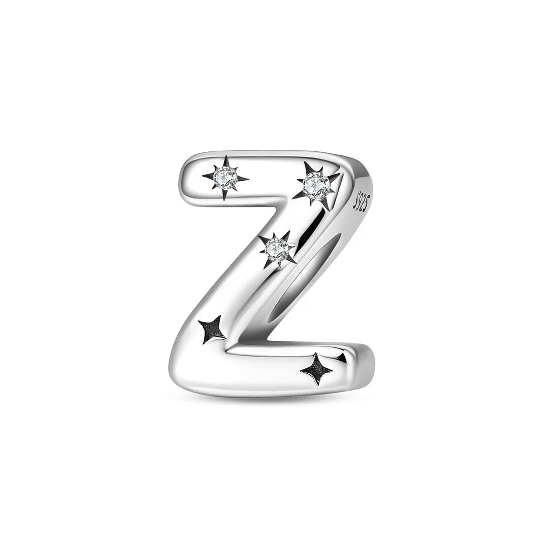 Stars Letter Charm