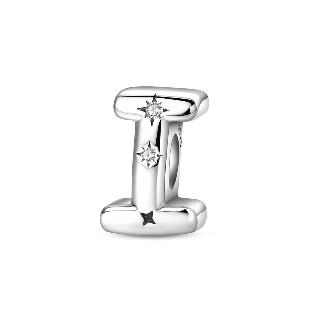 Stars Letter Charm