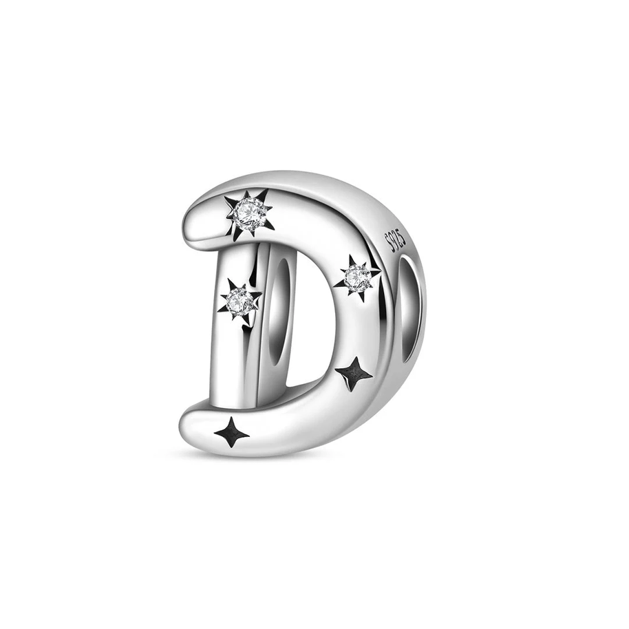 Stars Letter Charm