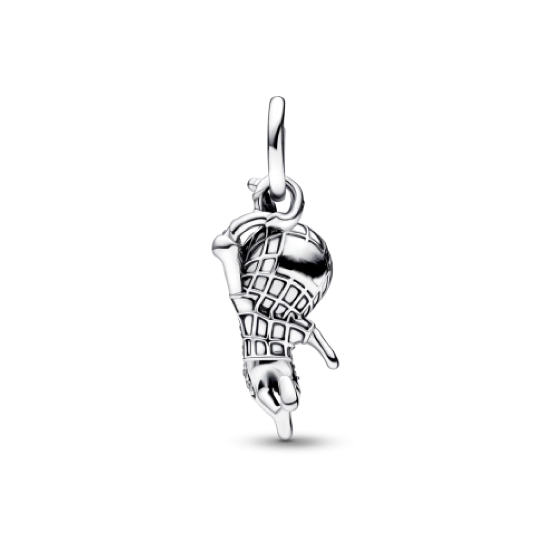 Silver Spiderman Charm