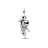 Silver Spiderman Charm