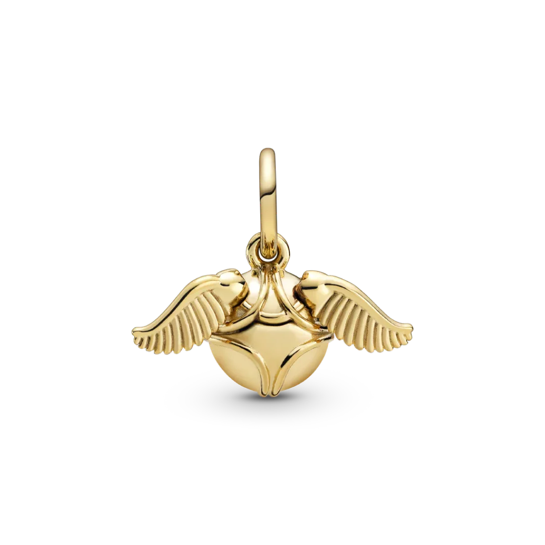 Golden Golden Snitch Charm