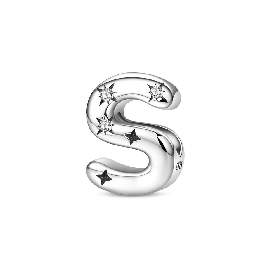 Stars Letter Charm