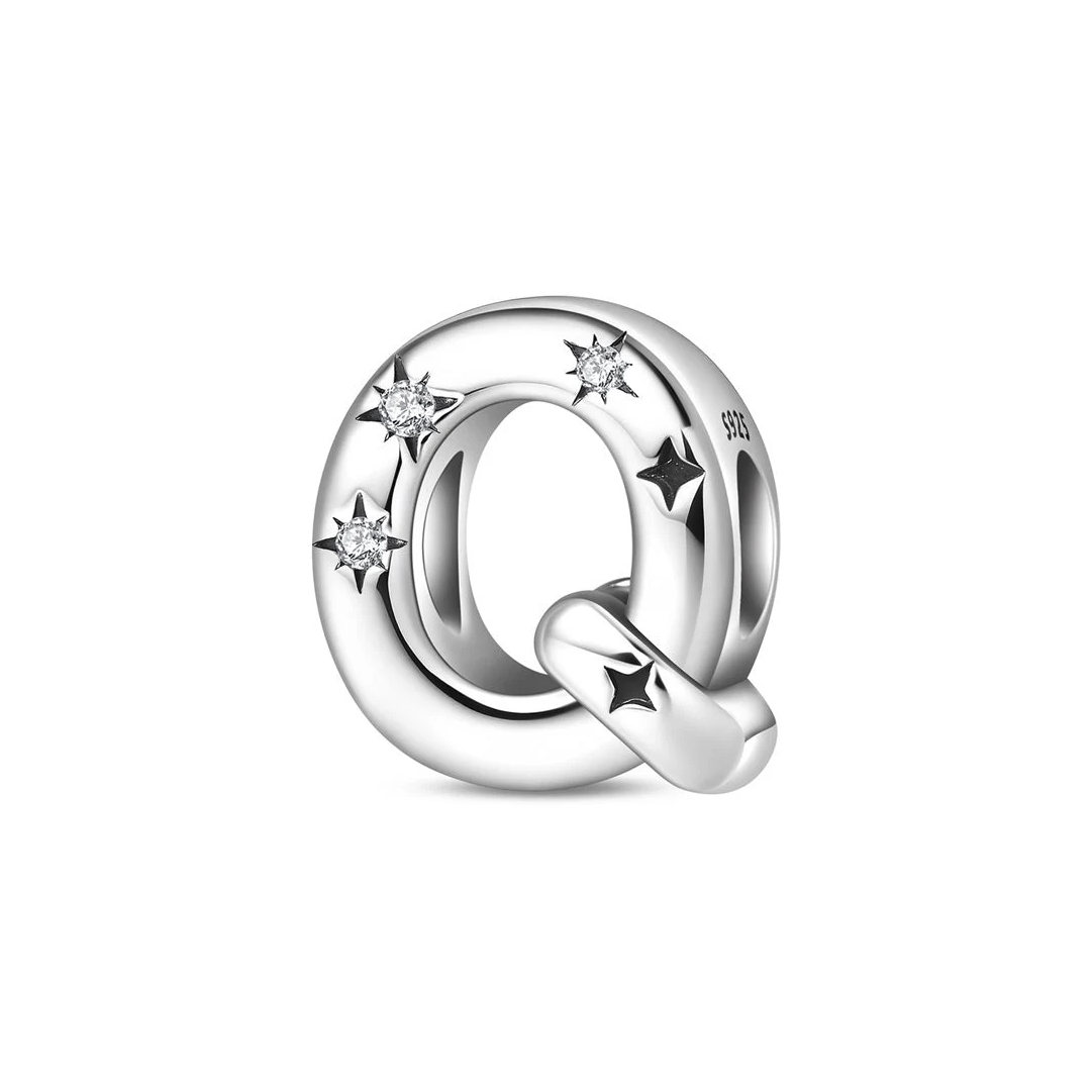 Stars Letter Charm