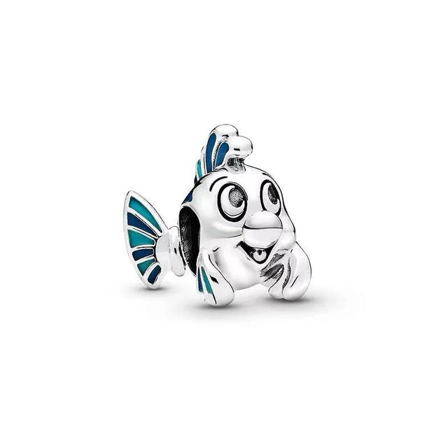 Flanders the Little Mermaid Charm