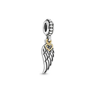 Heart Wing Charm