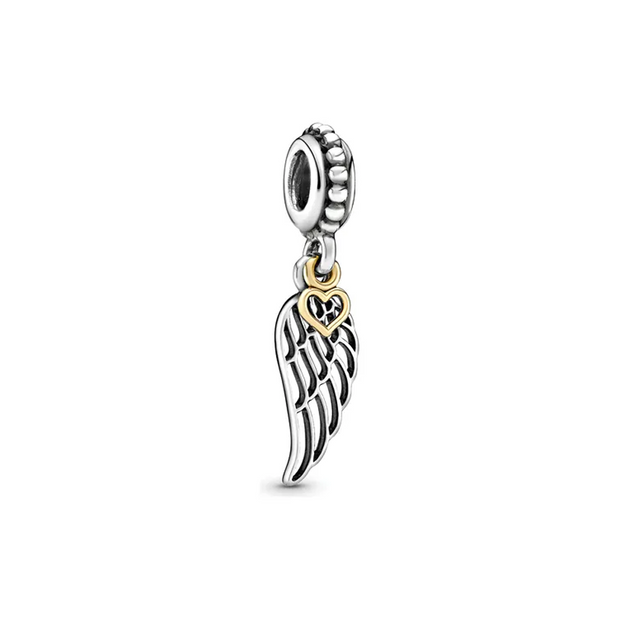 Heart Wing Charm