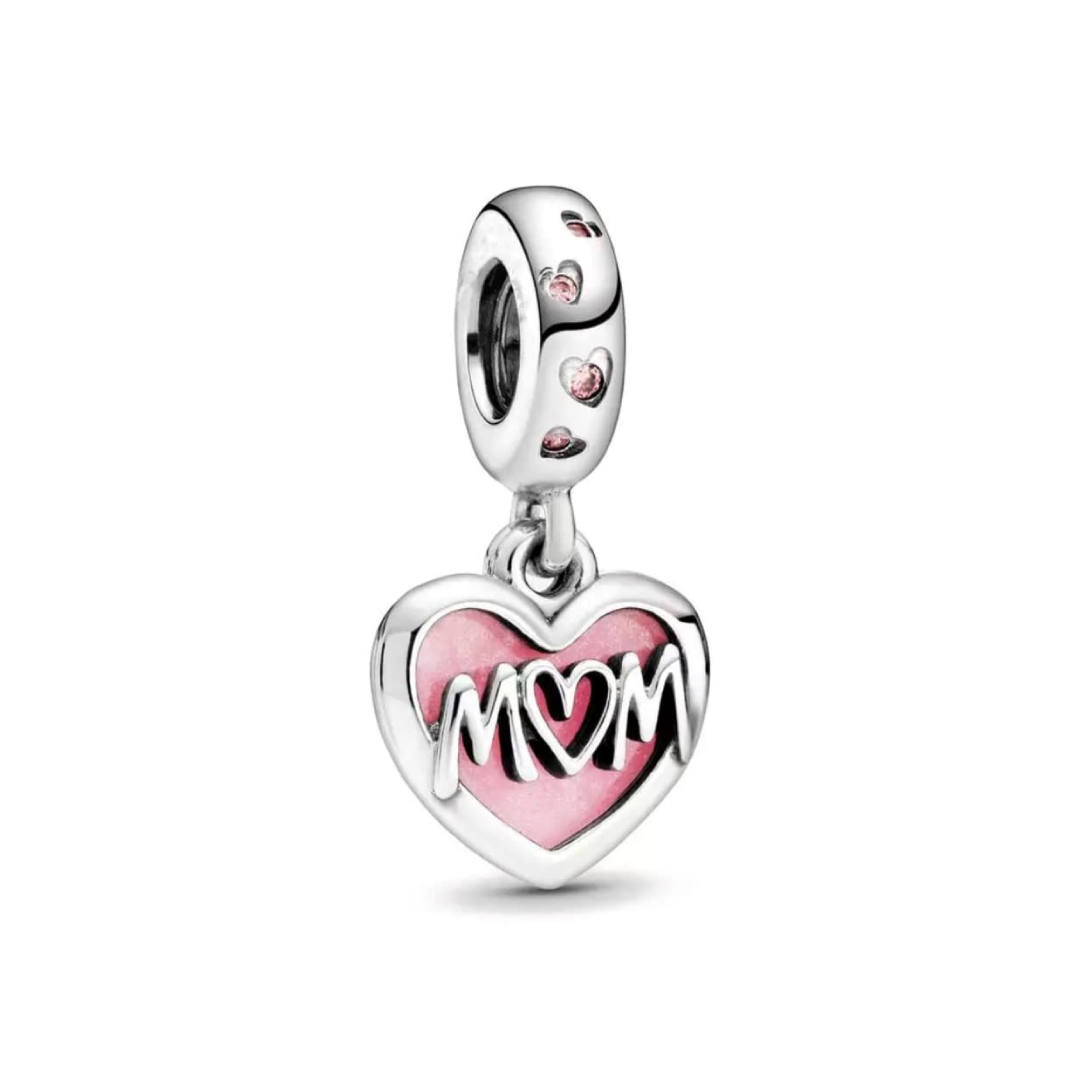 Mother Heart Dangle Charm