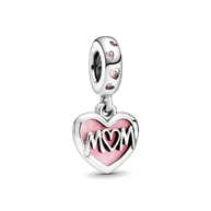 Mother Heart Dangle Charm