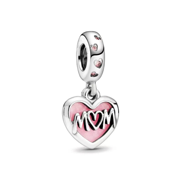 Mother Heart Dangle Charm