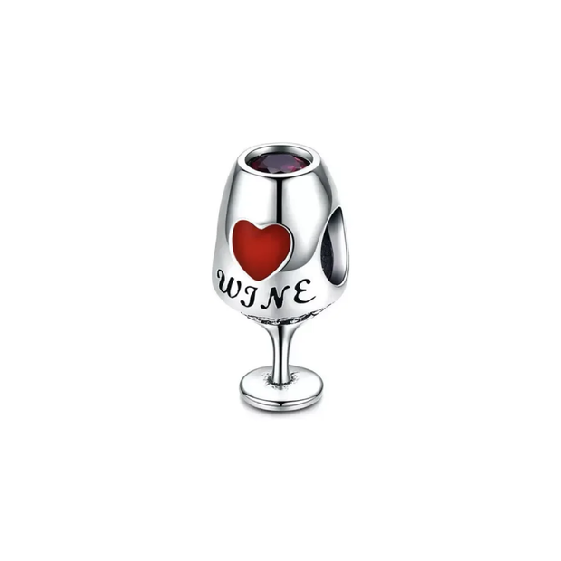 Wine Glass Charm