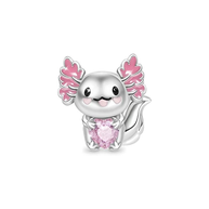 Axolotl Zirconia Charm