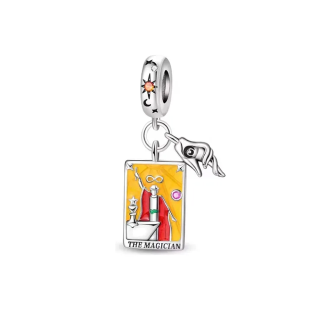 Magician Tarot Card Charm