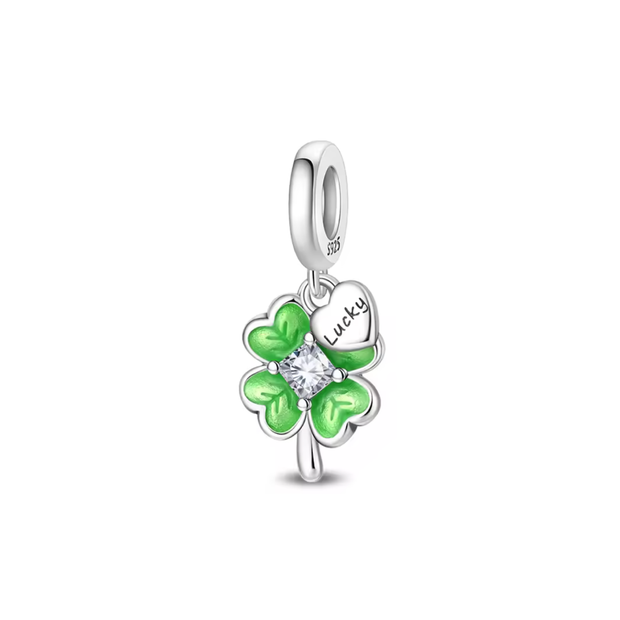 Lucky Clover Dangle Charm