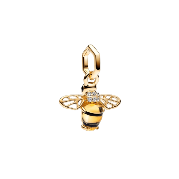 Golden Bee Charm