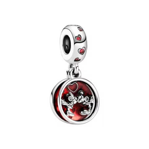 Mickey & Minnie Love Charm