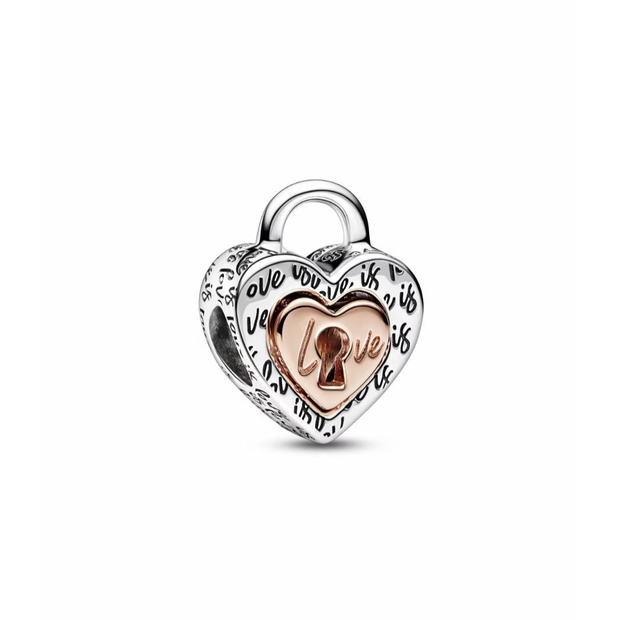 Lock Heart Charm