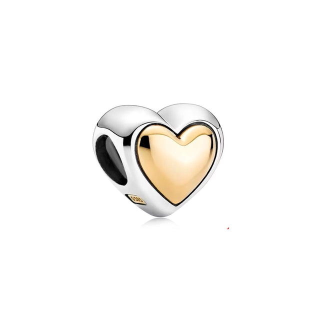 Gold Heart Charm