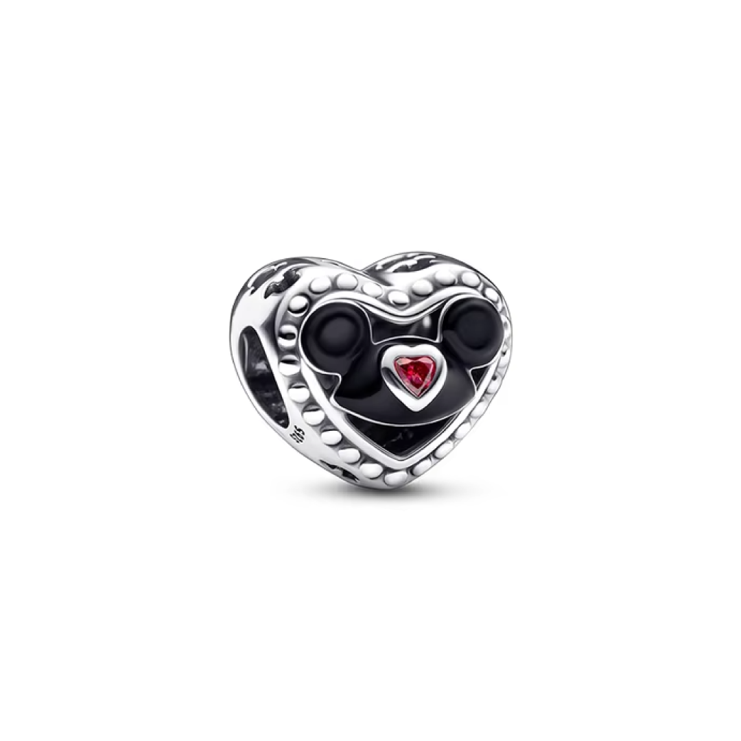Mickey Heart Charm