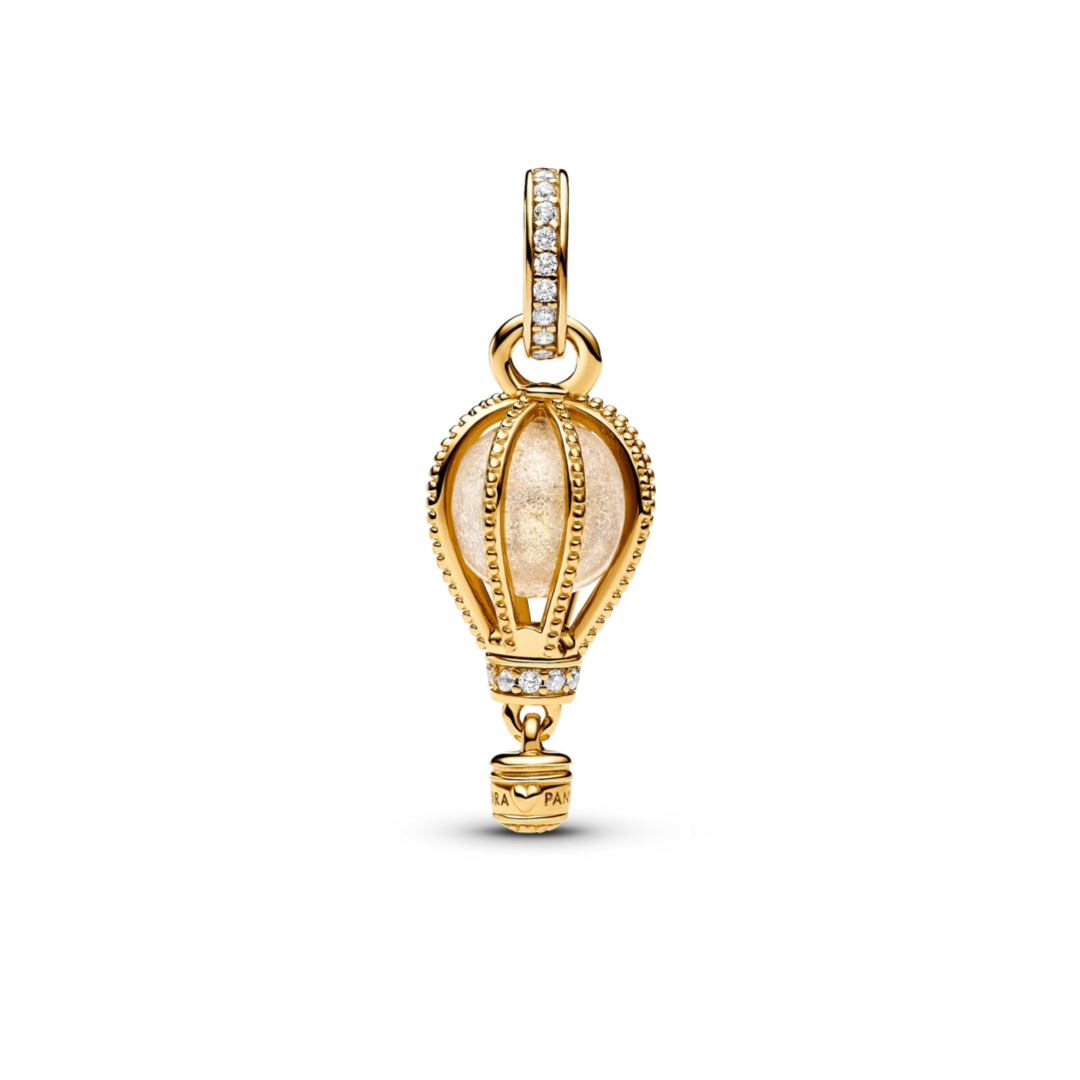 Classic Balloon Gold Charm