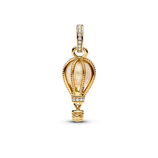 Classic Balloon Gold Charm