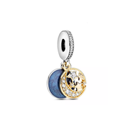 Moon and Stars Charm