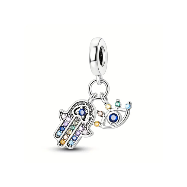 Hand of Fatima Evil Eye Charm