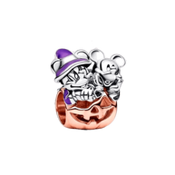 Mickey Minnie Pumpkin Charm