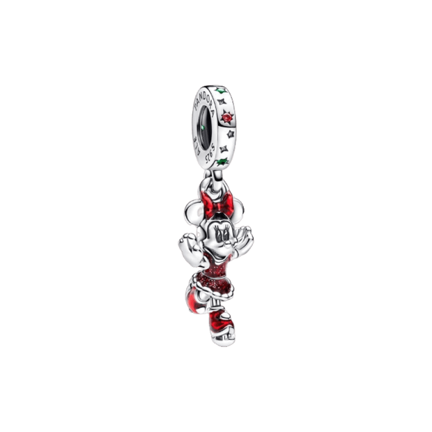 Minnie Mouse Christmas Charm