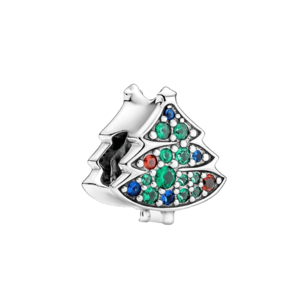 Christmas Pine Tree Charm