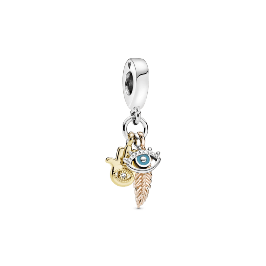 Prosperity Hand of Fatima Evil Eye Charm