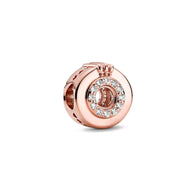 Rose Gold Donut Charm