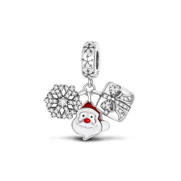 Santa Gift Charm