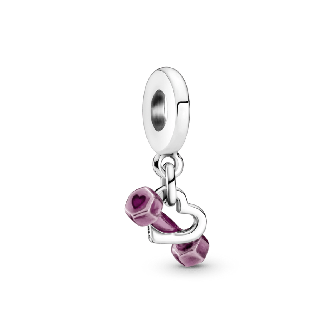 Dumbbell Charm
