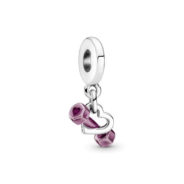 Dumbbell Charm