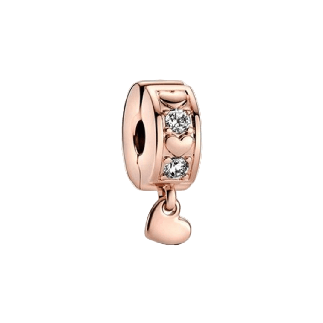 Rose Hearts Clip