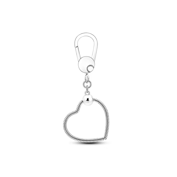 Long Heart Keychain