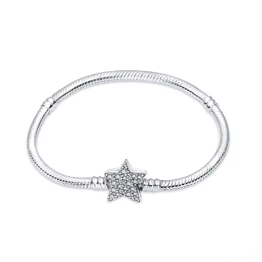 Classic Star Bracelet with Sparkles
