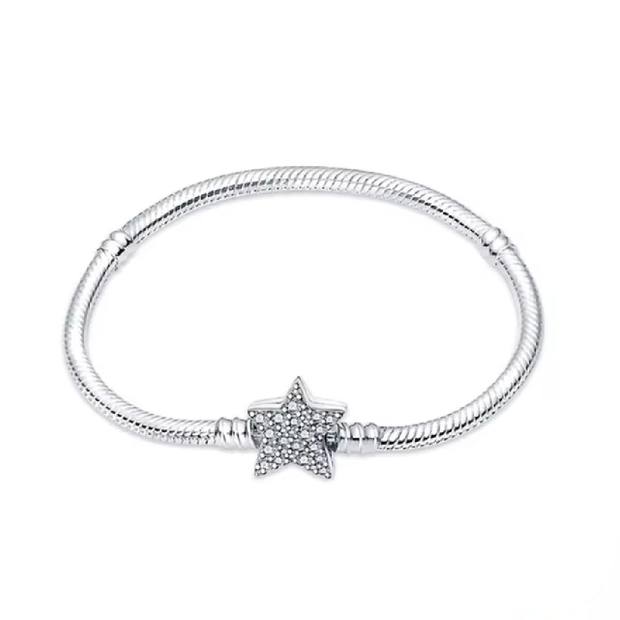 Classic Star Bracelet with Sparkles