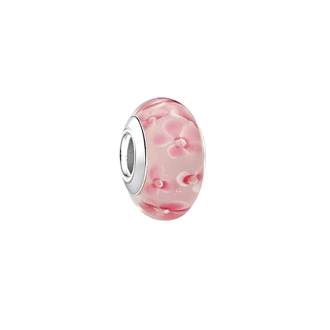 Pink Floral Spacer