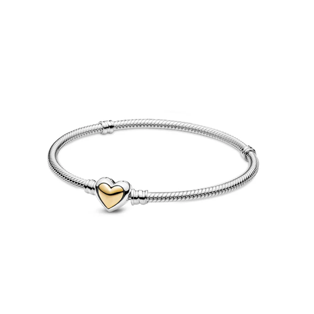 Classic Gold Heart Bracelet