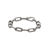 Moments Gray Link Clasp Bracelet