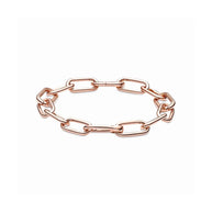 Moments Pink Link Clasp Bracelet