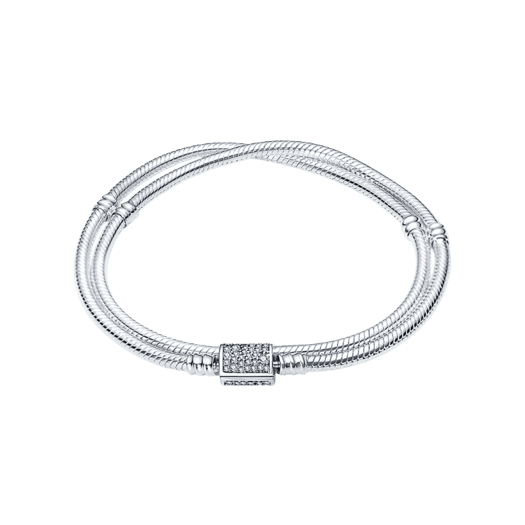 Double Bracelet with Sparkles