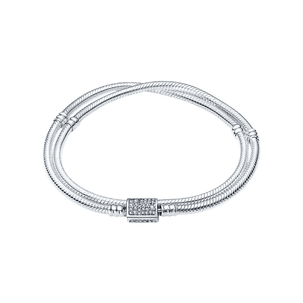 Double Bracelet with Sparkles