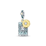 The Sun Tarot Card Charm